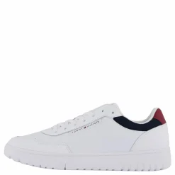 Tommy Hilfiger Th Basket Core Lite Lth White Vit Sale