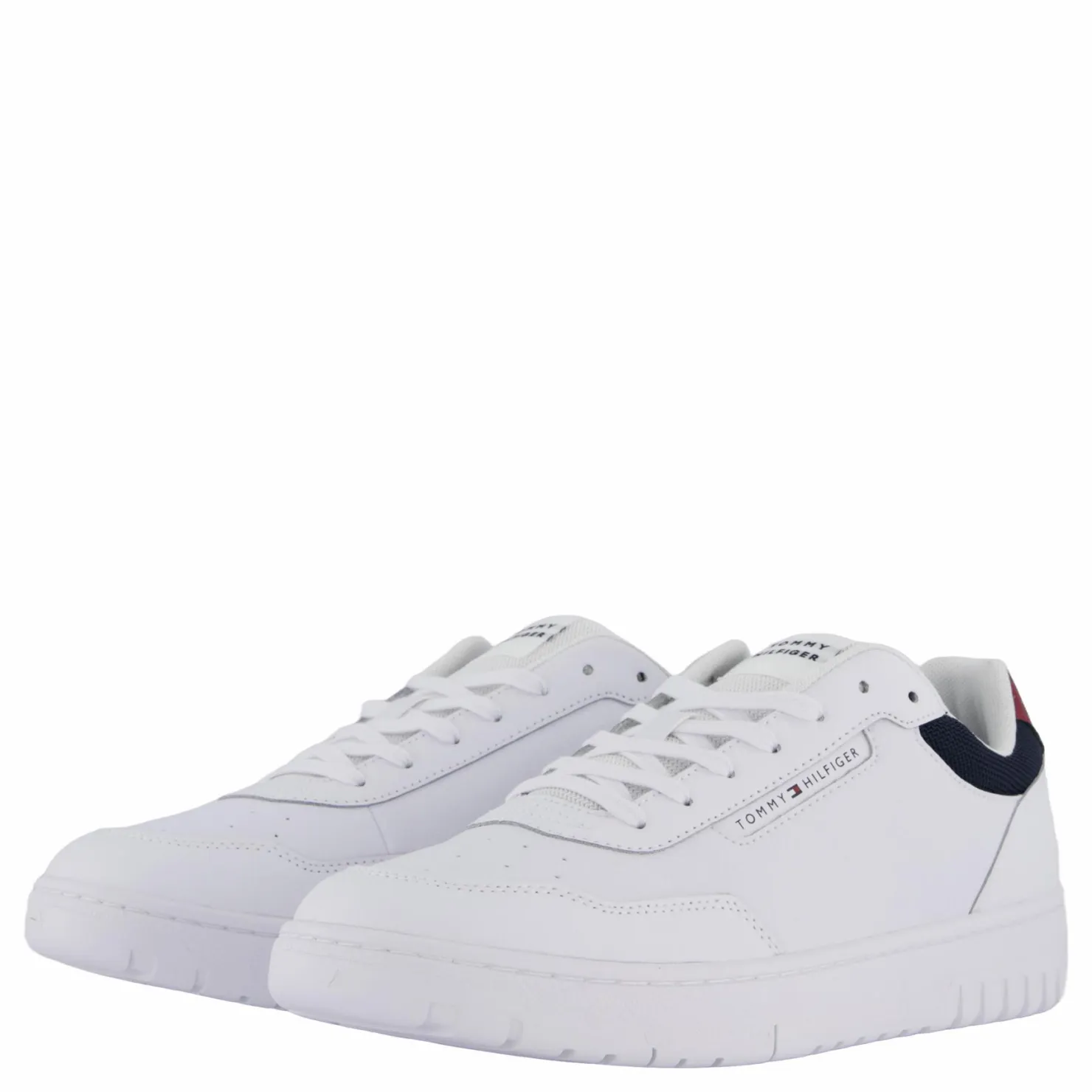Tommy Hilfiger Th Basket Core Lite Lth White Vit Sale