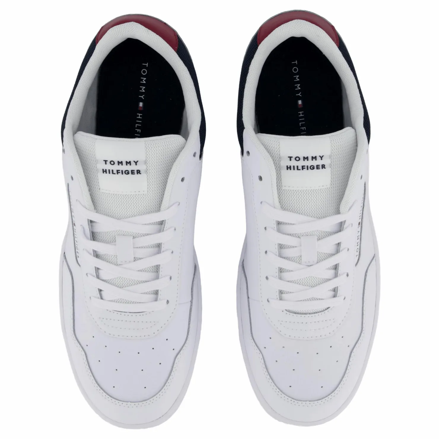 Tommy Hilfiger Th Basket Core Lite Lth White Vit Sale