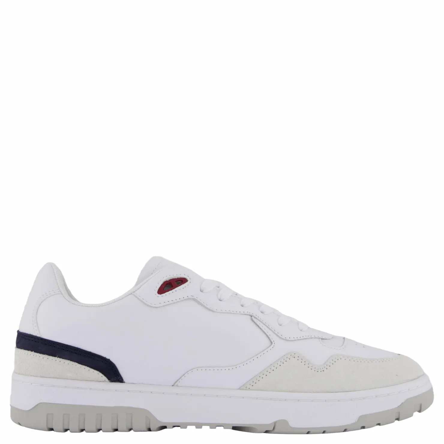 Tommy Hilfiger Th Basket Street Leather White Vit Sale