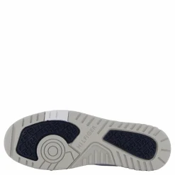 Tommy Hilfiger Th Basket Street Leather White Vit Sale