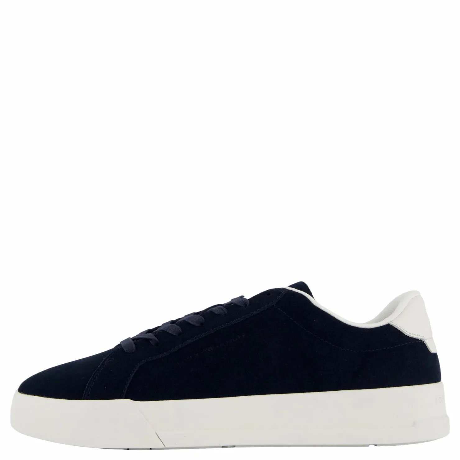 Tommy Hilfiger Th Court Better Suede Blue Svart Hot