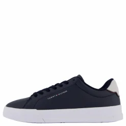Tommy Hilfiger Th Court Lth Detail Ess Blue Blå Discount