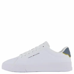 Tommy Hilfiger Th Court Lth Detail Ess Grey Vit Outlet