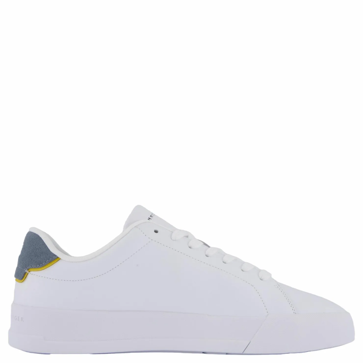 Tommy Hilfiger Th Court Lth Detail Ess Grey Vit Outlet
