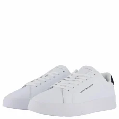 Tommy Hilfiger Th Court Lth Detail Ess White Vit Outlet