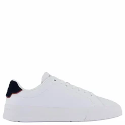 Tommy Hilfiger Th Court Lth Detail Ess White Vit Outlet