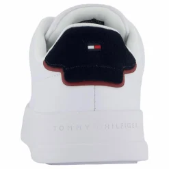 Tommy Hilfiger Th Court Lth Detail Ess White Vit Outlet