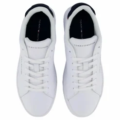 Tommy Hilfiger Th Court Lth Detail Ess White Vit Outlet