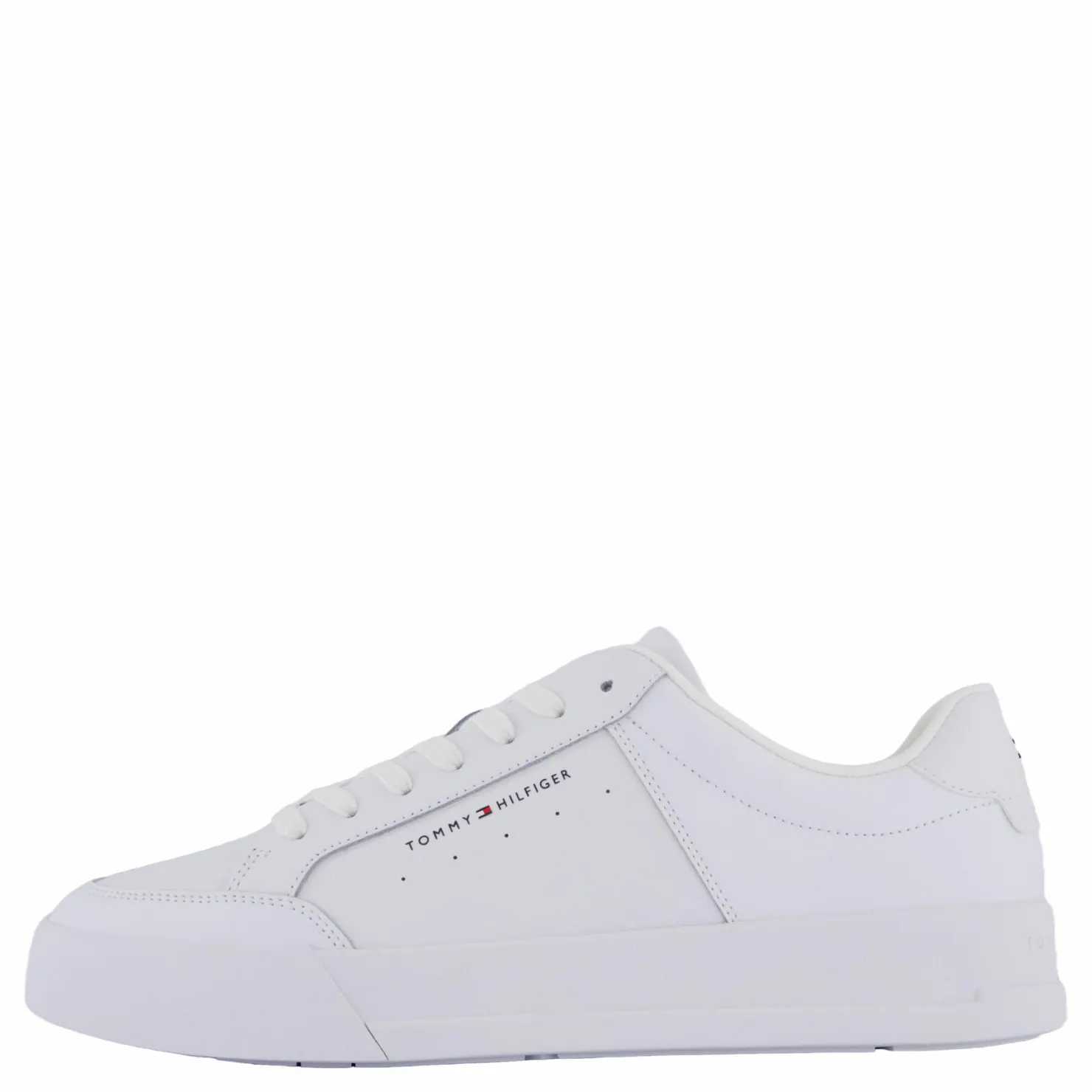 Tommy Hilfiger Th Court Mix Lth White Vit Hot