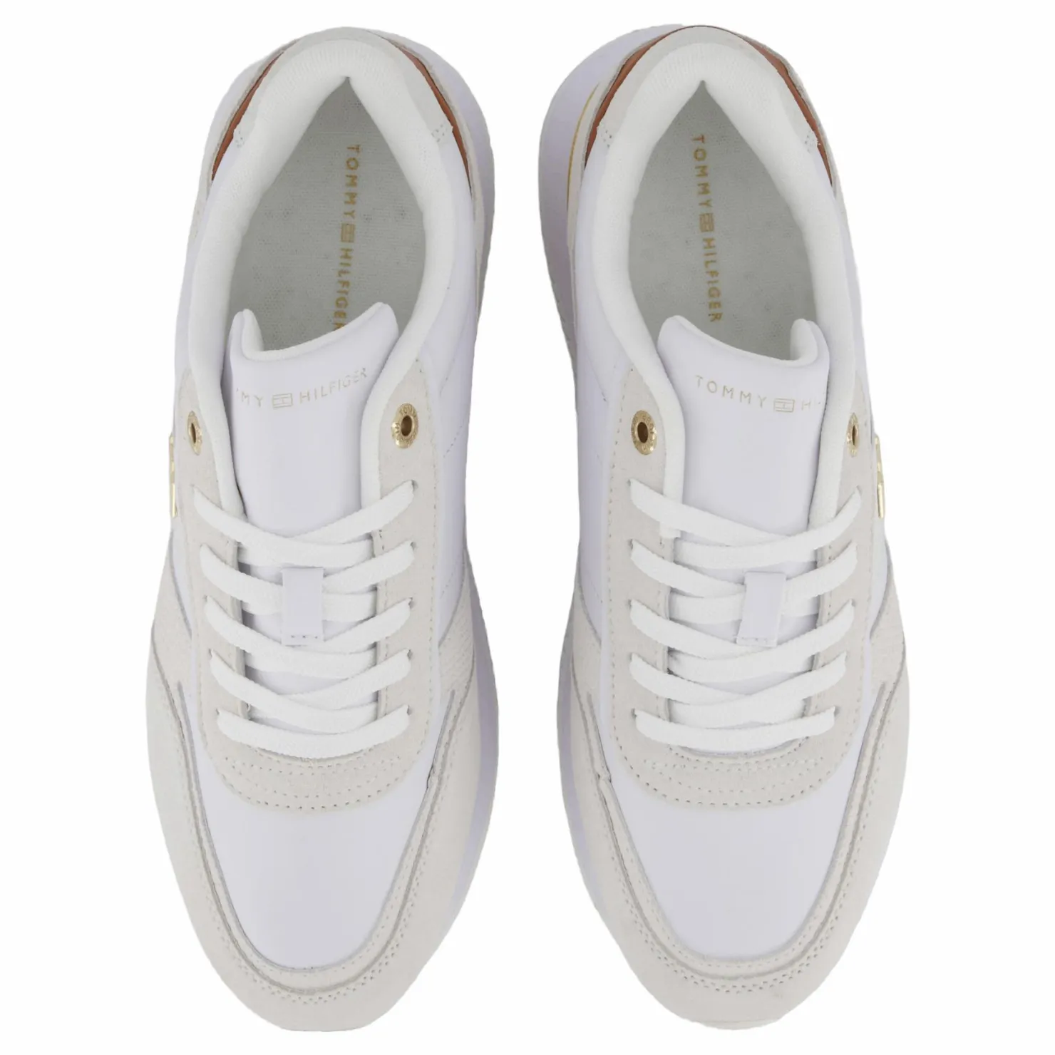 Tommy Hilfiger Th Fashion Runner White Vit