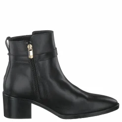 Tommy Hilfiger Th Hardware Leather Black Grå Clearance