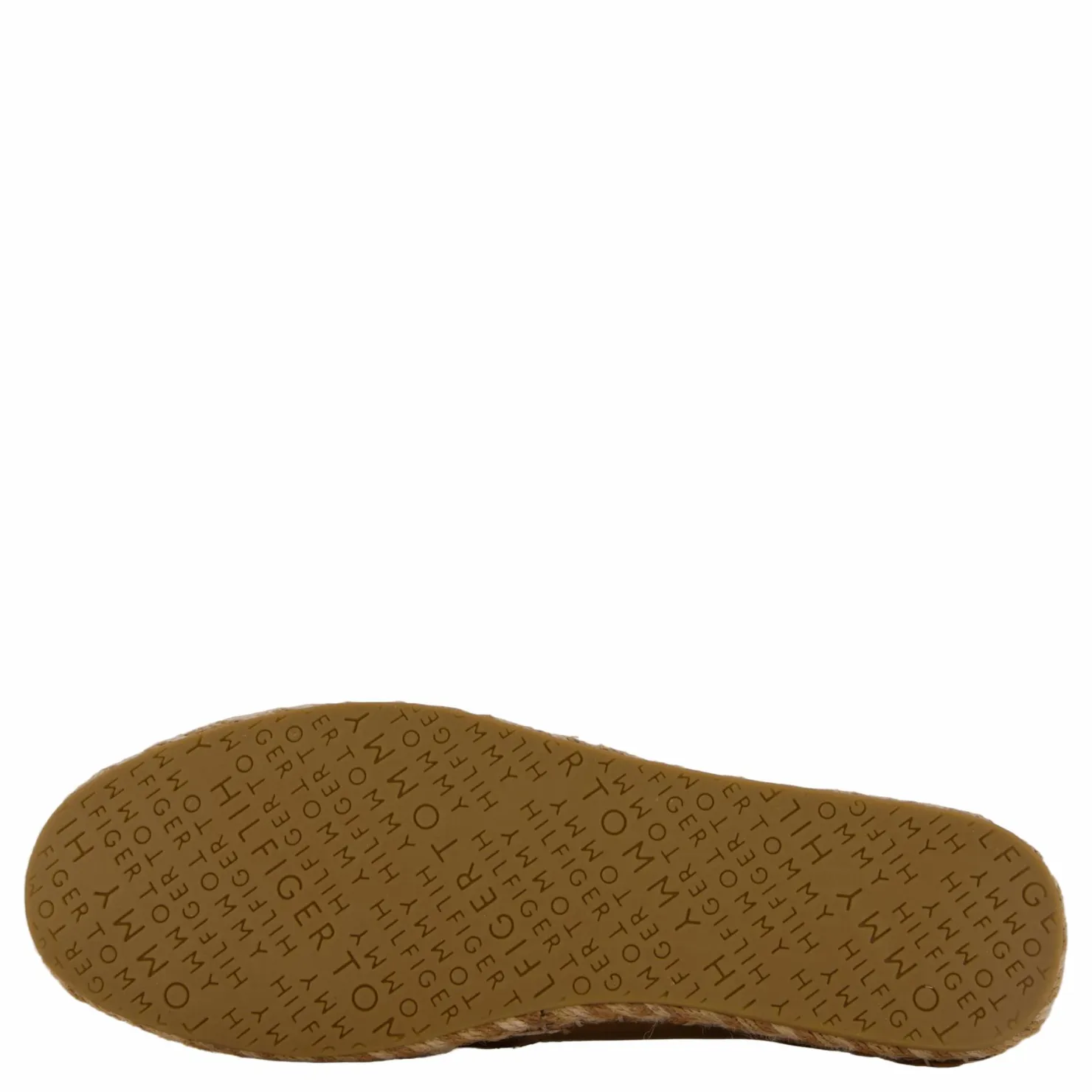 Tommy Hilfiger Th Leather Flat Espadrille Brown Online