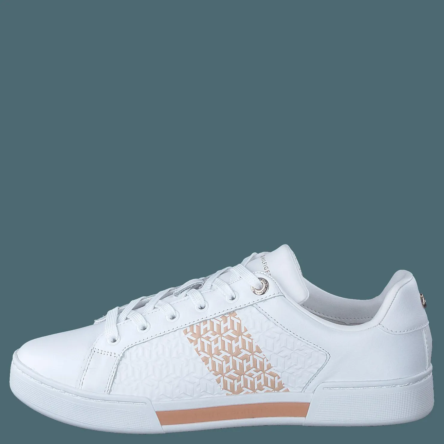 Tommy Hilfiger Th Monogram Elevated Sneaker Try Misty Bluch Vit