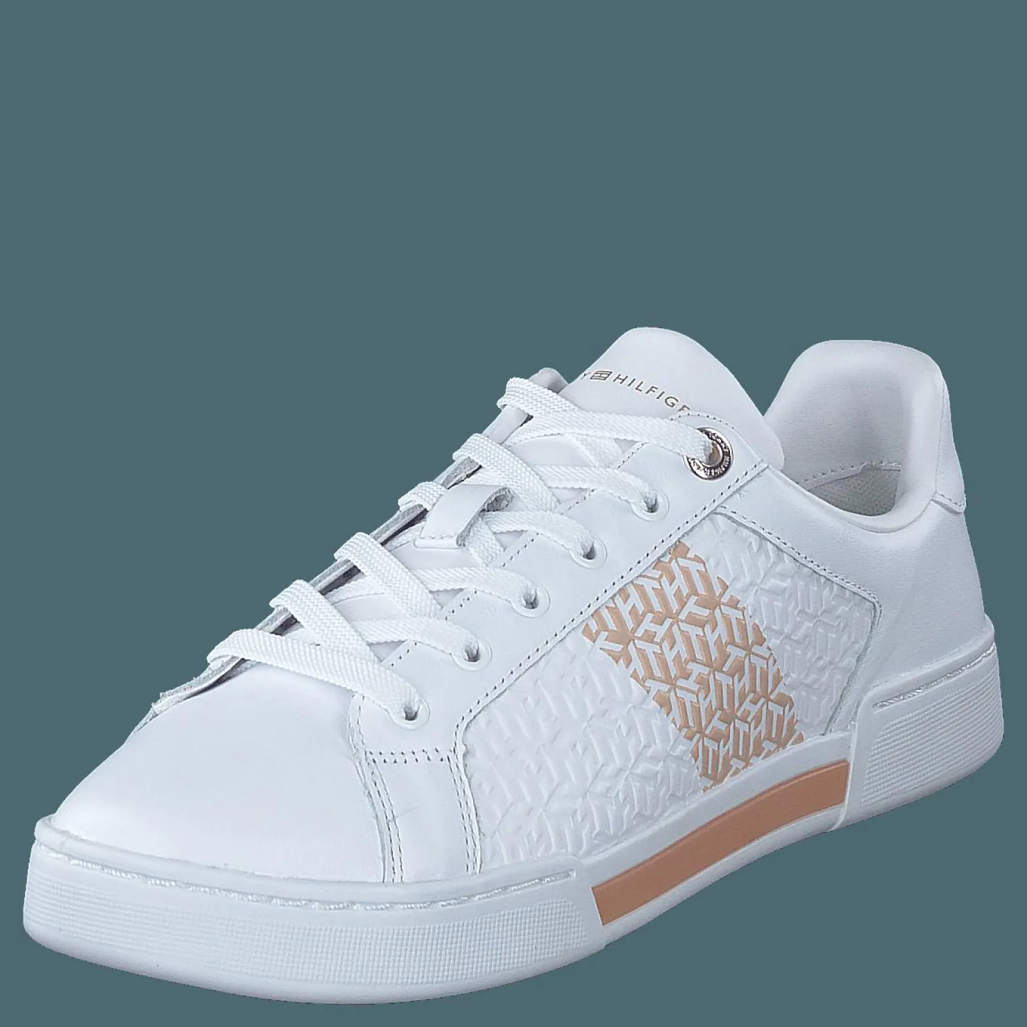 Tommy Hilfiger Th Monogram Elevated Sneaker Try Misty Bluch Vit