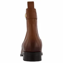 Tommy Hilfiger Th Stud Leather Low Chelsea Cognac Brown Brun Online