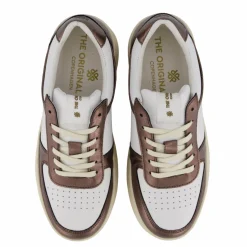 The Original 1936 Copenhagen The Ella 2.0 White Leather/bronze Brun Discount