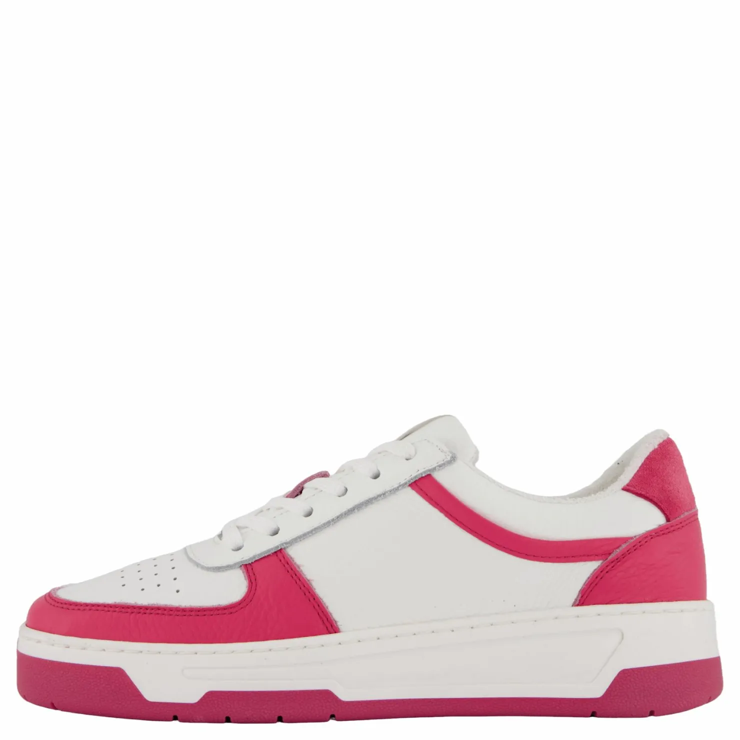 The Original 1936 Copenhagen The Ella 2.0 White/fuxia Tumbled Leather Flerfärgad, Vit och Rosa New