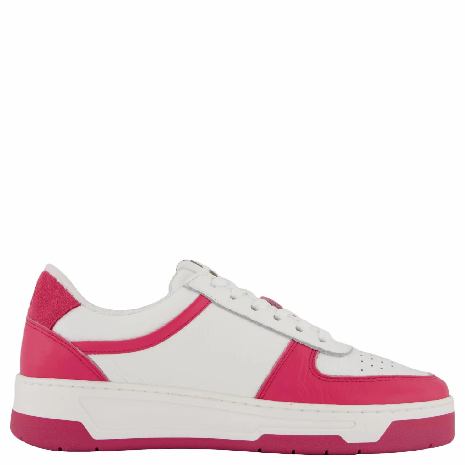 The Original 1936 Copenhagen The Ella 2.0 White/fuxia Tumbled Leather Flerfärgad, Vit och Rosa New