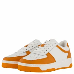 The Original 1936 Copenhagen The Ella 2.0 White/orange Tumbled Leather Flerfärgad, Vit och Orange Best