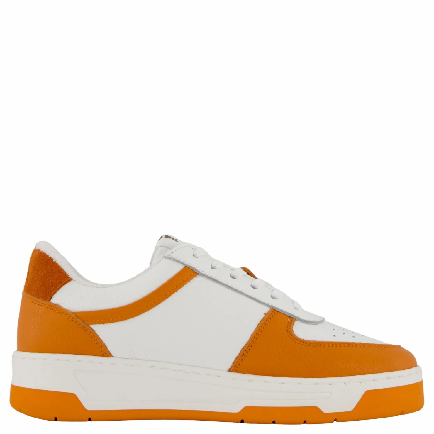 The Original 1936 Copenhagen The Ella 2.0 White/orange Tumbled Leather Flerfärgad, Vit och Orange Best
