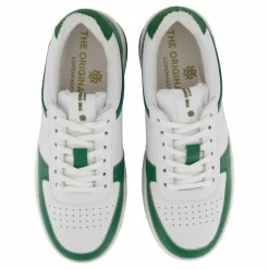 The Original 1936 Copenhagen The Ella White Leather/green Vit, Grön och Flerfärgad Sale