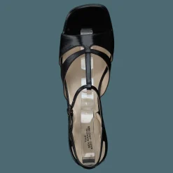 Marc Jacobs The Gem Sandal Black Svart Outlet