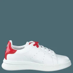 Marc Jacobs The Tennis Shoe White-red Vit och Röd New