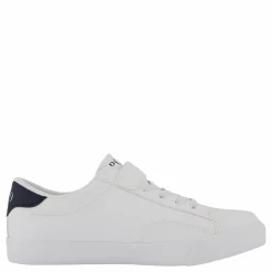 Ralph Lauren Junior Theron V Ps White Smooth Pu/navy W/ Navy P Vit Outlet