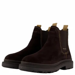 Gant Timbly Chelsea Boot Dark Brown Brun Discount