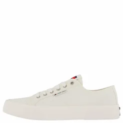 Tommy Hilfiger Tjm Lace Up Canvas Color Vit Sale