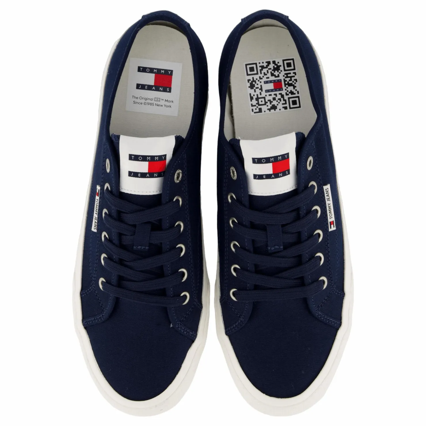 Tommy Hilfiger Tjm Lace Up Canvas Color Blå Online