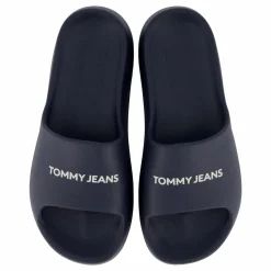 Tommy Hilfiger Tjw Chunky Flatform Slide Blå Sale