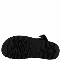 Tommy Hilfiger Tjw Fancy Sandal Svart Clearance