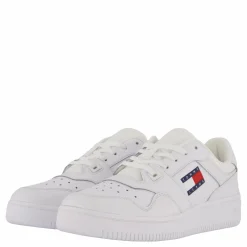 Tommy Hilfiger Tjw Retro Basket Ess Vit Clearance