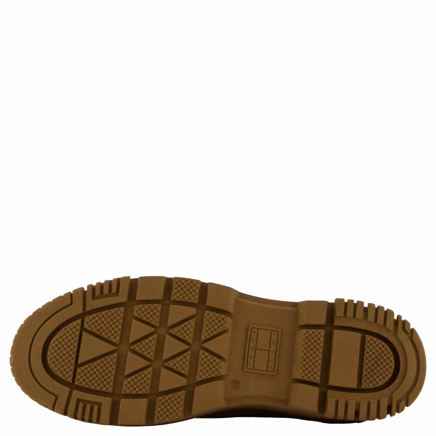 Tommy Hilfiger Tjw Zip Up Flatform Nubuck Bo Light Sepia Brown Brun Outlet