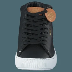 Tretorn Tournament Leather Hi Wp Black/white Svart Clearance