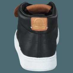 Tretorn Tournament Leather Hi Wp Black/white Svart Clearance