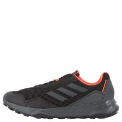 adidas Tracefinder Trail Running Shoes Core Black / Grey Six / Solar Red Svart Best