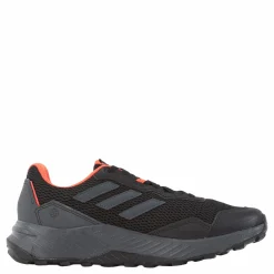 adidas Tracefinder Trail Running Shoes Core Black / Grey Six / Solar Red Svart Best