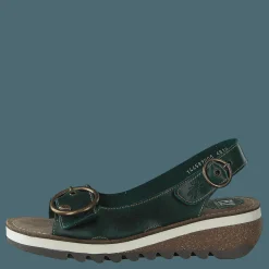 Fly London Tram 2 Bridle-petrol Brun Sale