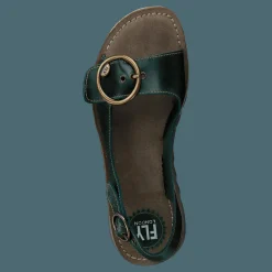Fly London Tram 2 Bridle-petrol Brun Sale