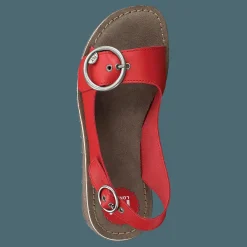 Fly London Tram 2 Bridle-scarlet Röd Discount