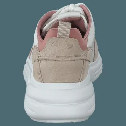Clarks Tricomet Run Sand Combi Vit och Beige Outlet