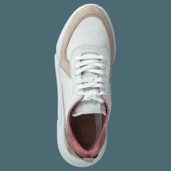 Clarks Tricomet Run Sand Combi Vit och Beige Outlet