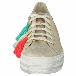 Keds Triple Kick Tassle Natural / Gold Guld och Beige