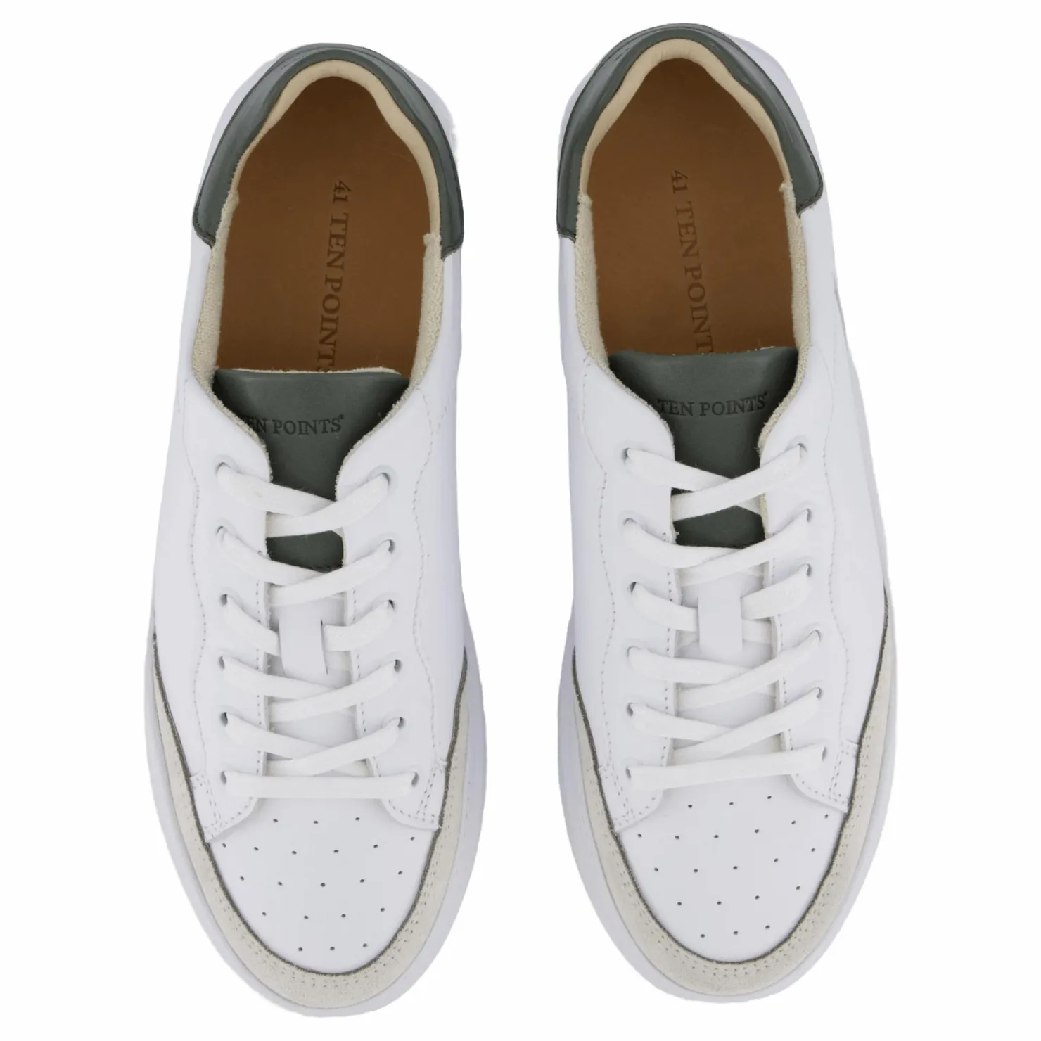 Ten Points Tristan Men Vit Outlet