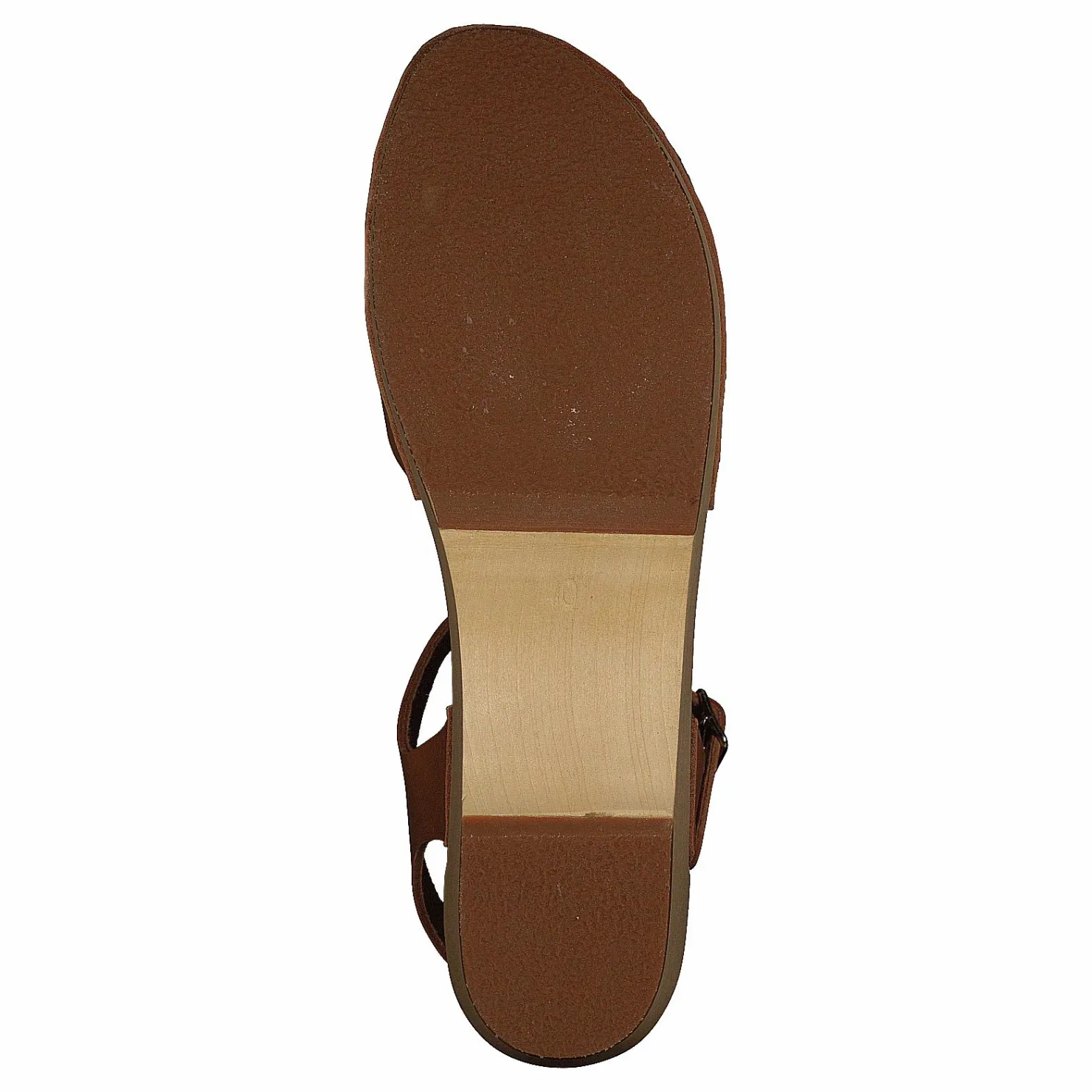 Swedish Hasbeens T-strap Debutant Nature Brun Discount