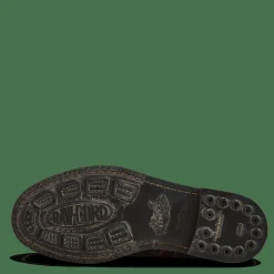 Polo Ralph Lauren Tumbled Leather Boot Black Svart Outlet