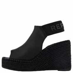 Replay Tyne Wedge Black Svart Outlet